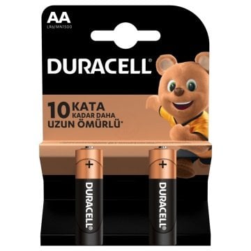 Duracell Plus AA 1,5 V Kalem Pil (Tekli Satılmaktadır)