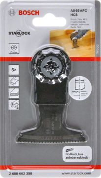 Bosch Starlock Testere Ucu Wood AII 65 APC 65 mm (5 Adet) - 2608662358