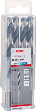 Bosch Metal Matkap Ucu HSS PointTeQ (DIN 338) 10,1 mm (5 Adet) - 2608577269