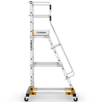 Çağsan Raf ve Depolama Platformu 7+1 Basamaklı - RD0012 - 2,0