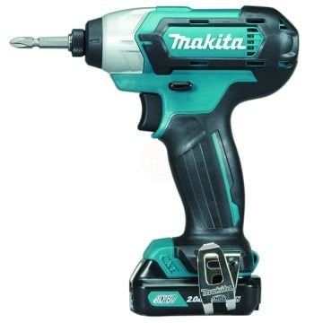 Makita Akülü Darbeli Vidalama Matkabı TD110DWAE (2 x 2,0 Ah Akü)