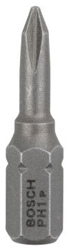 Bosch Vidalama Ucu Extra Hard PH1x25 mm (3 Adet) - 2607001508