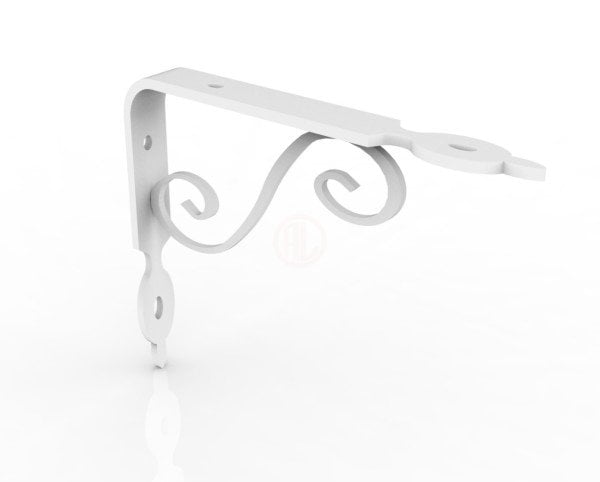 Endpa BURGULU RAF PİMİ ALTI KONSOL 150 MM BEYAZ - 014020001501502