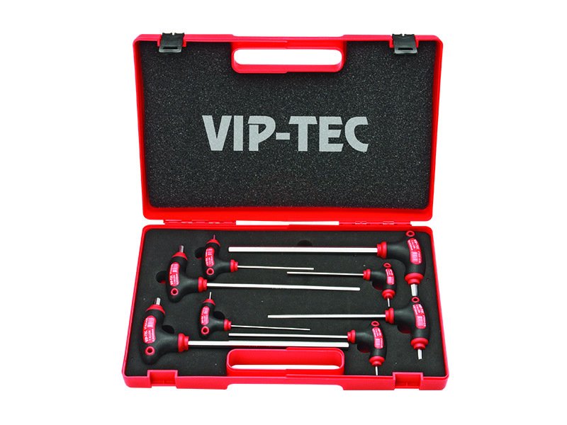 Vip-Tec T-Saplı Allen Anahtar Takımı Torx 8 Parça - VT/826-TK8