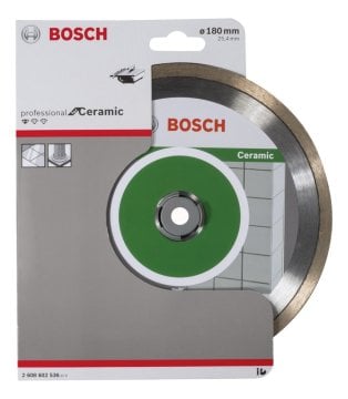 Bosch Elmas Kesme Diski Standard For Ceramic 180x25,40 mm - 2608602536