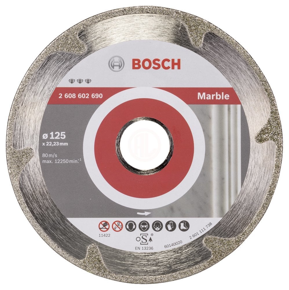 Bosch Elmas Kesme Diski Best For Marble 125x22,23 mm - 2608602690