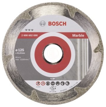 Bosch Elmas Kesme Diski Best For Marble 125x22,23 mm - 2608602690