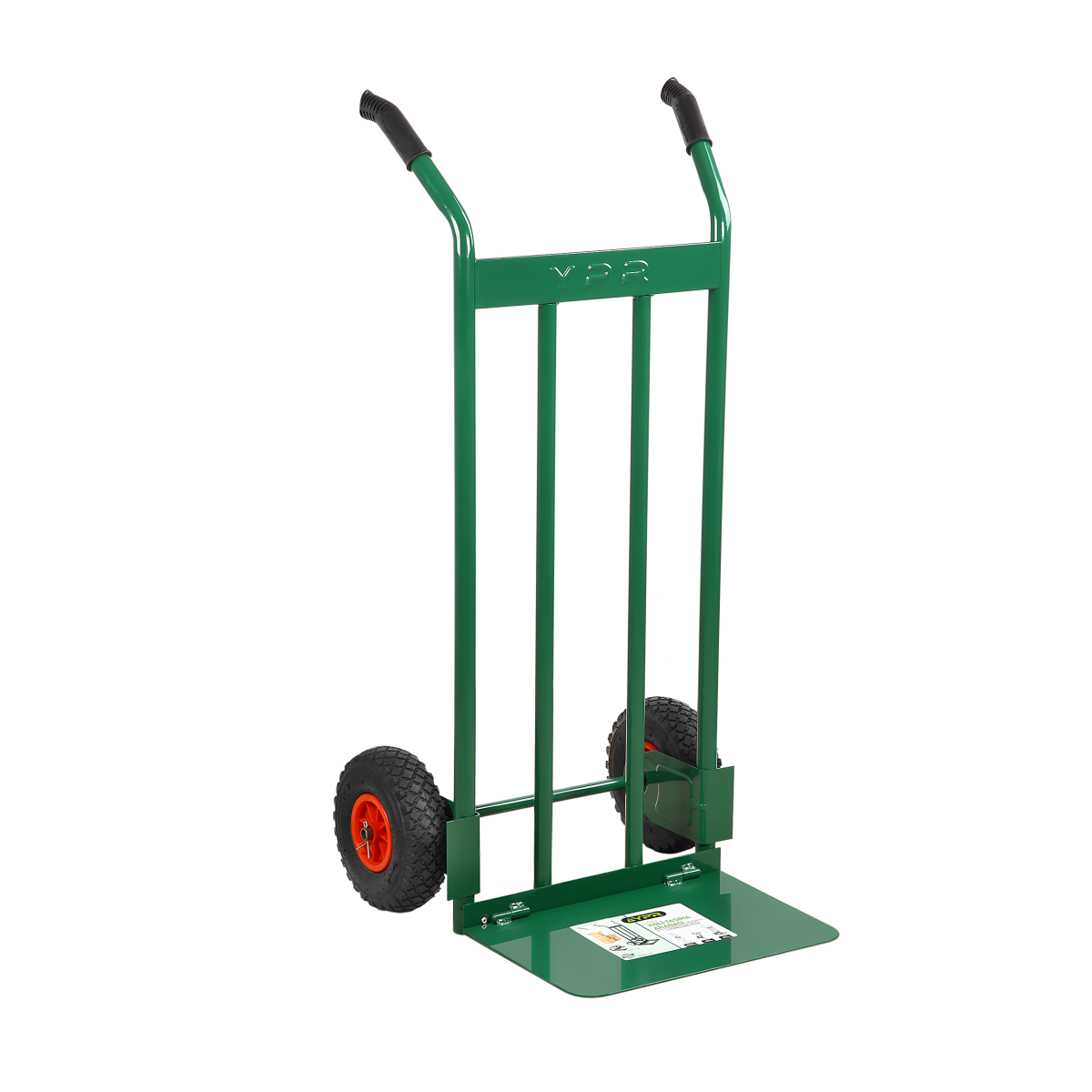YPR Koli Taşıma Arabası HT210 Katlanır PU Burçlu 200x50 mm