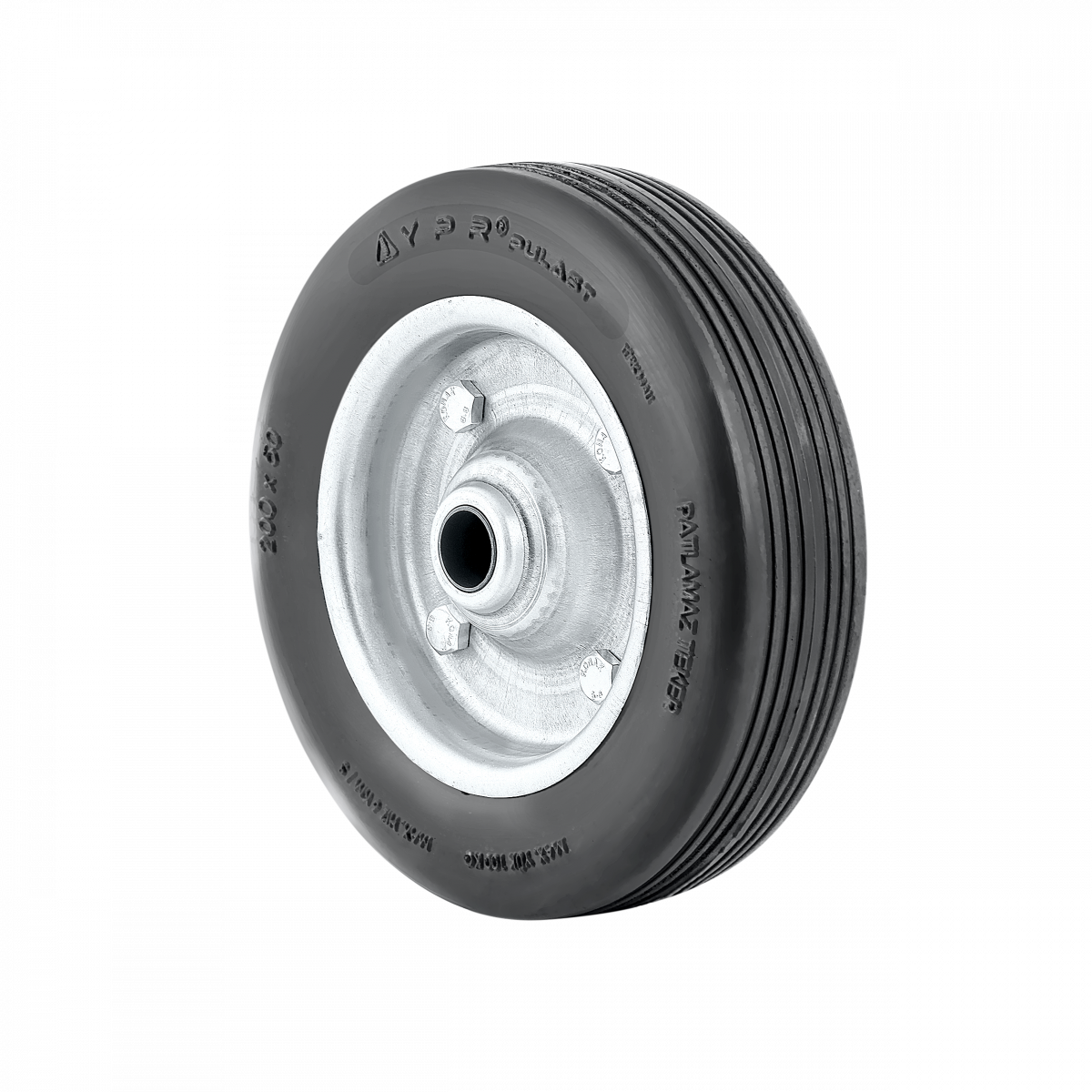 YPR Pulast Patlamaz Tekerlek 200x50 mm Burçlu