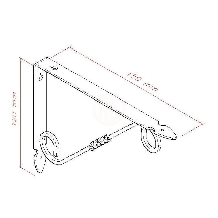 Endpa FERFORJE RAF PİMİ ALTI KONSOLU 12x15 BEYAZ - 014021001201502