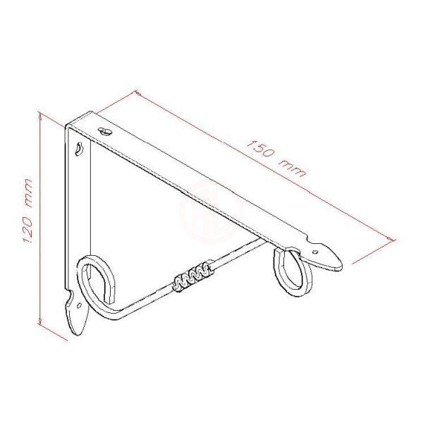 Endpa FERFORJE RAF PİMİ ALTI KONSOLU 12x15 BEYAZ - 014021001201502