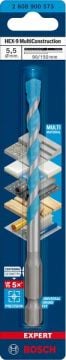 Bosch Çok Amaçlı Matkap Ucu Expert HEX-9 MC 5,5x150mm - 2608900573