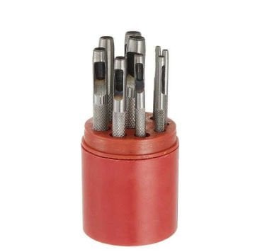 Mannesmann 667 Deri-Kayış Zımba Seti, 9 Parça