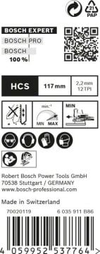 Bosch Dekupaj Testere Bıçağı Expert ExCleanfWood T308B (25 Adet) - 2608900552