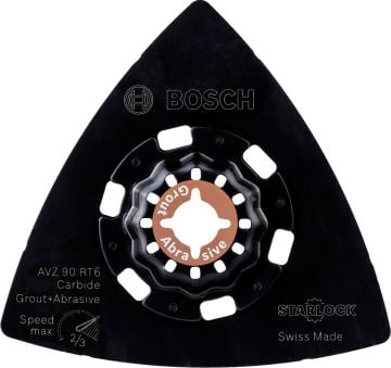 Bosch Starlock Testere Ucu GroutAbraSive AVZ 90 RT6 90 mm (1 Adet) - 2608662907