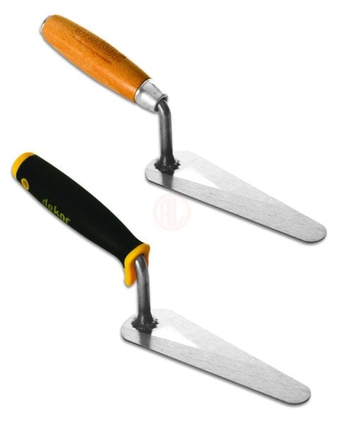 Dekor Hassan Kedi Dili Malası Ahşap Saplı Paslanmaz Çelik 16 Cm