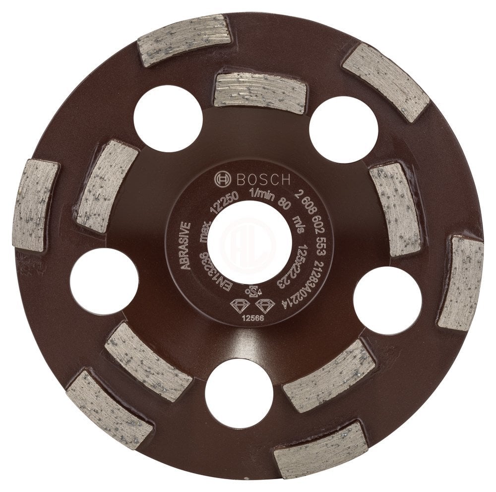 Bosch Elmas Çanak Disk Expert For Abrasive 125 mm - 2608602553