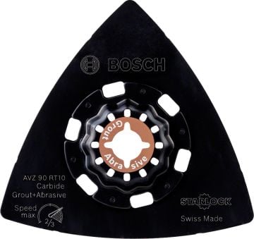 Bosch Starlock Testere Ucu GroutAbraSive AVZ 90 RT10 90 mm (1 Adet) - 2608662908