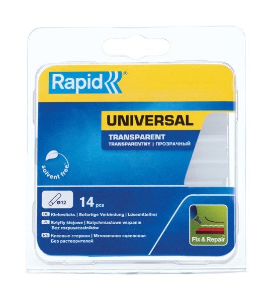 Rapid Silikon Çubuk 12x94 mm 125 Gr Şeffaf Çok Amaçlı - 40107946