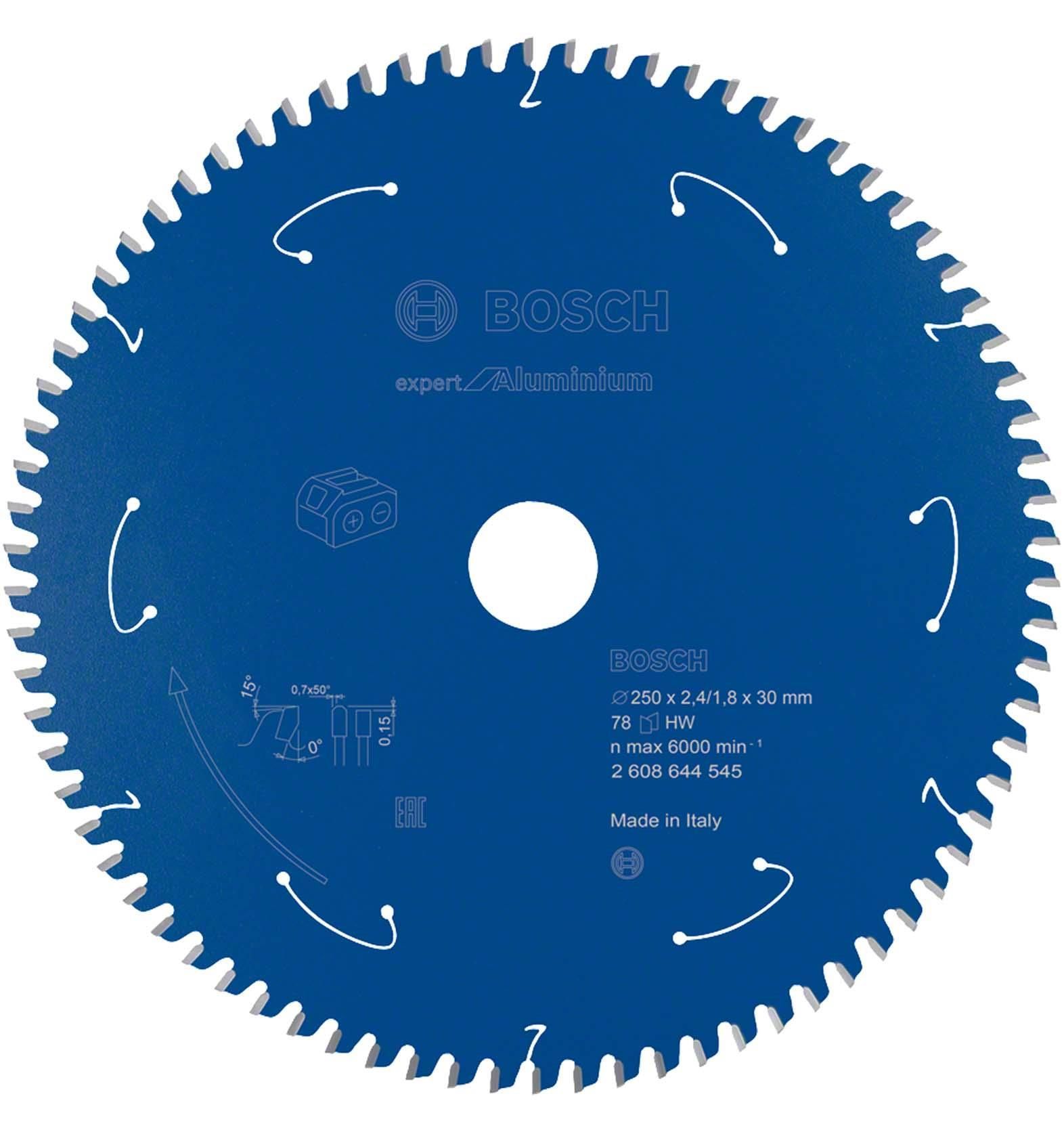 Bosch Exal Daire Testere Bıçağı 254x30 Mm 78D Gcm18 V - 2608644687