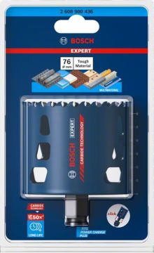 Bosch Delik Açma Testeresi Expert PC-Plus eHD 76 mm - 2608900436