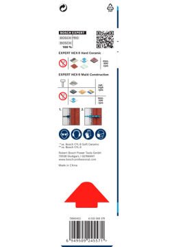 Bosch Expert Hex-9 Hc Ve Mc Matkap Ucu Seti 6 Mm - 2608902366