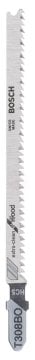 Bosch Dekupaj Testere Bıçağı ExtraClean For Wood T308 BO 117 mm (3 Adet) - 2608663867