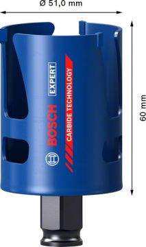 Bosch Delik Açma Testeresi Expert PC-Plus sMC 51 mm - 2608900463