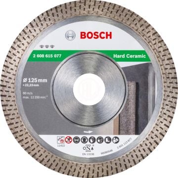 Bosch Elmas Kesme Diski Best For Hard Ceramic 125x22,23 mm - 2608615077