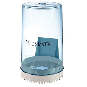 Palex Galoş Dispenseri Şeffaf Mavi - 3436