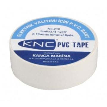 KNC P.v.c. Elektrikçi Bandı (beyaz)