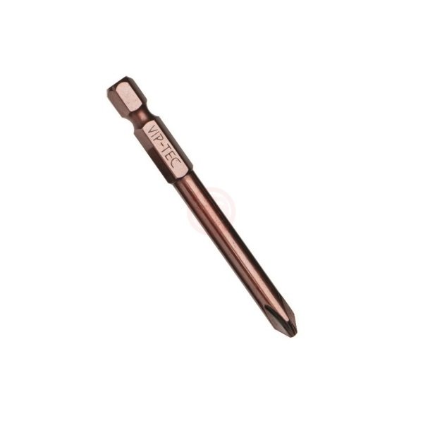 Vip-Tec Pozidriv Uçlu Bits 50 mm 1/4 İnç PZ1 - VT/5591