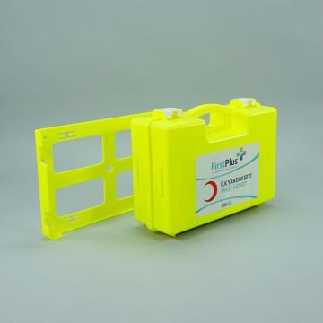FirstPlus Firstplus İlk Yardım Seti İş Yeri Sarı Çantalı Ve Duvar Monte Aparatlı