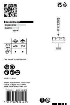 Bosch Delik Açma Testeresi Expert TCT SM 30 mm - 2608900496