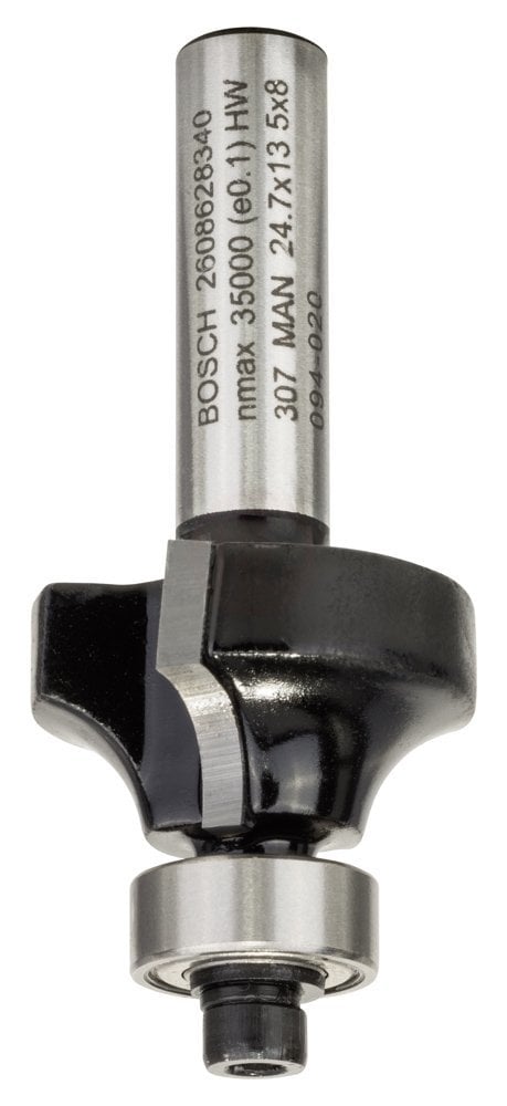 Bosch Yuvarlama Freze Ucu Standard For Wood 8x6x53 mm - 2608628340