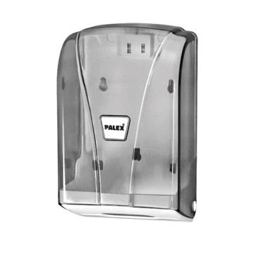 Palex C Katlama Tuvalet Kağıdı Dispenseri Şeffaf Füme - 3438-2