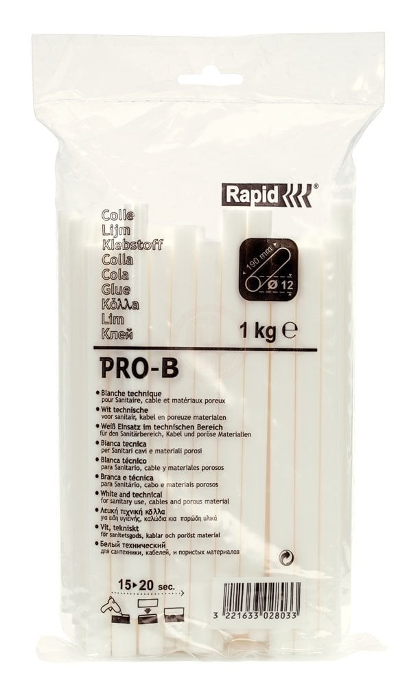 Rapid Silikon Çubuk 12x190 mm 1 Kg PRO-B - 40302803