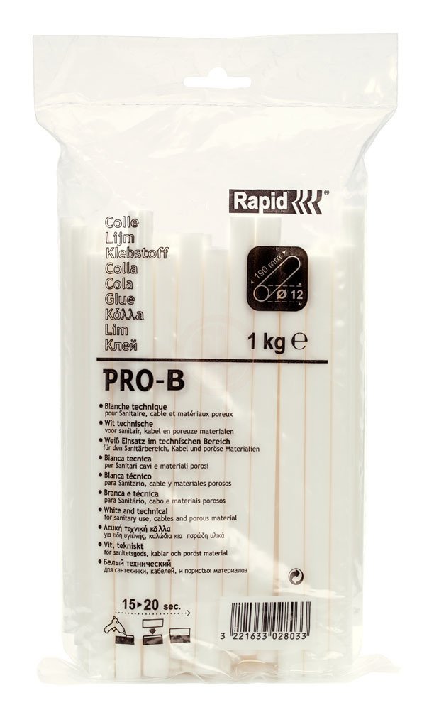 Rapid Silikon Çubuk 12x190 mm 1 Kg PRO-B - 40302803