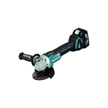Makita Akülü Avuç Taşlama Makinesi DGA454RFE (2 x 3,0 Ah Akü) (115 mm)