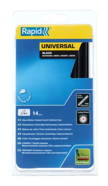 Rapid Silikon Çubuk 12x190 mm 250 Gr Siyah - 5000211