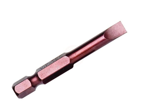Vip-Tec Düz Uçlu Bits 50 mm 1/4 İnç 4,5 mm - VT/5620