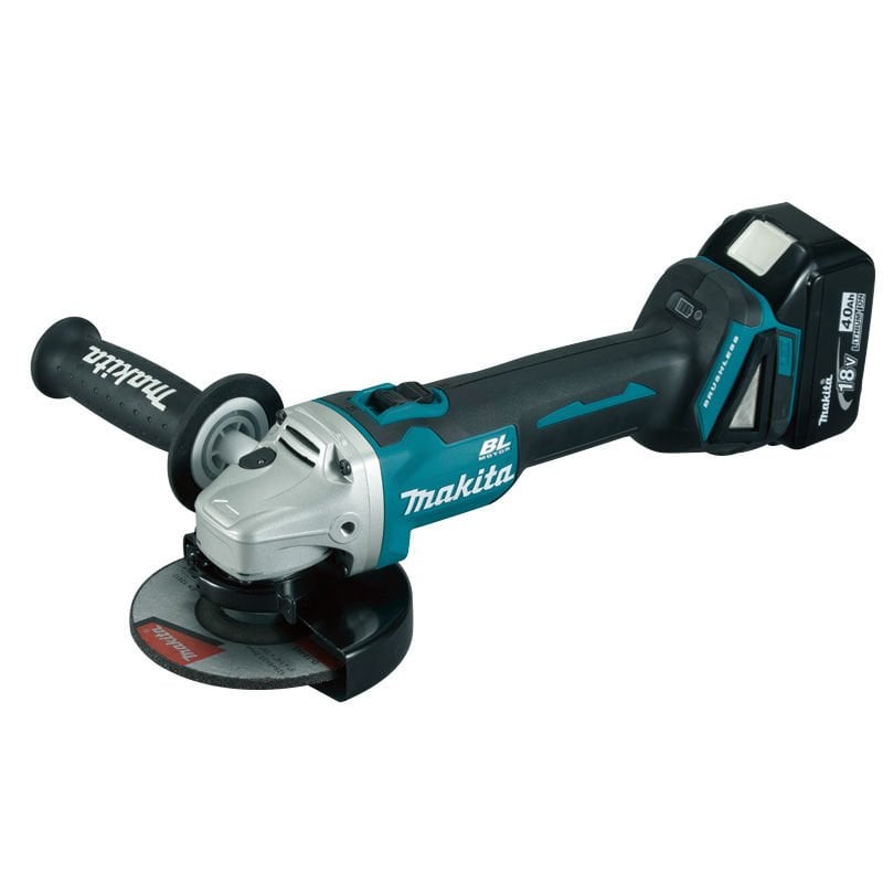 Makita Akülü Avuç Taşlama Makinesi DGA504RFE (2 x 3,0 Ah Akü) (125 mm)