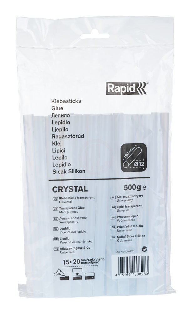 Rapid Silikon Çubuk 12x190 mm Kristal  500 Gr - 5000212