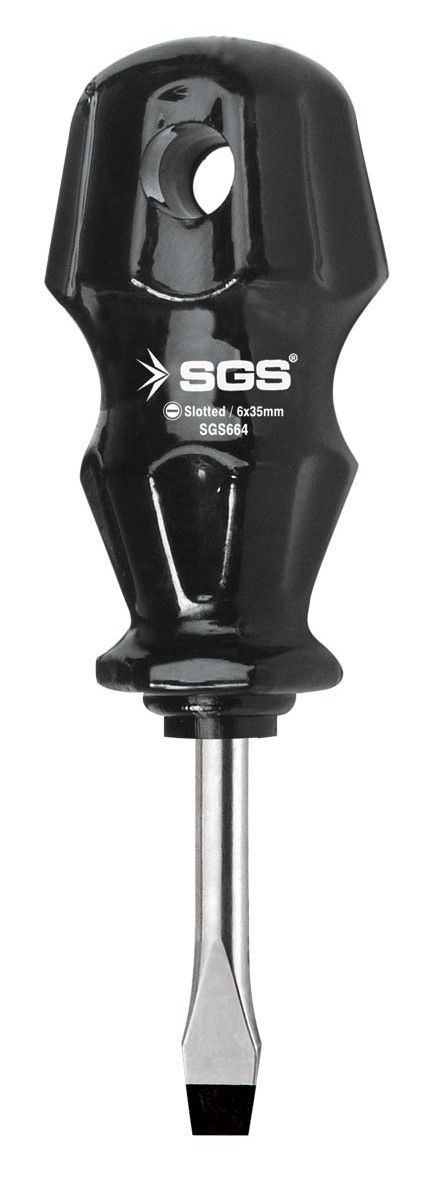 SGS 664 Topaç Tornavida 6X35 (Düz) (Black Series)