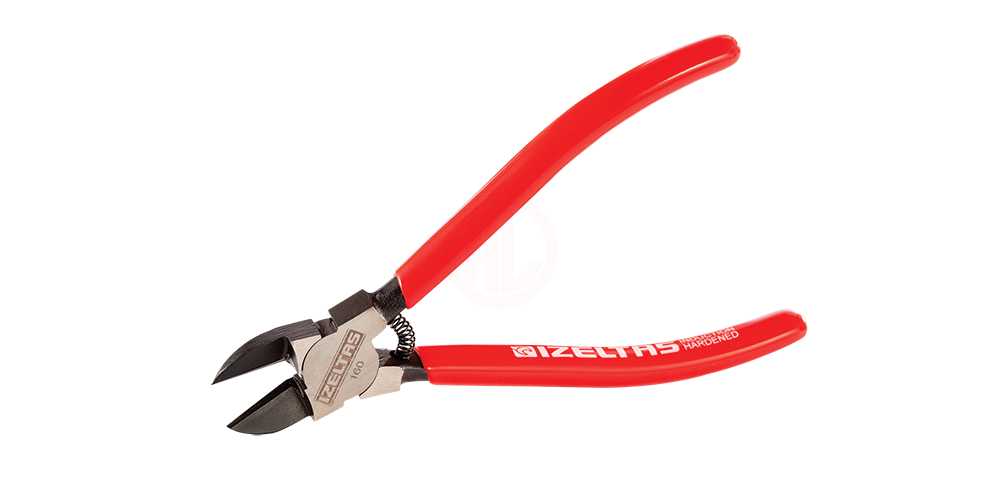 İzeltaş Yan Keski İnce Uçlu Plastikler İçin 160 mm