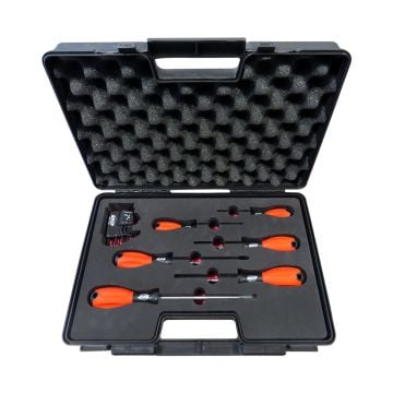 Brio Tornavida Düz Yıldız -Torx Allen Seti 13 Parça Çantada (Tork Alyan Seti)