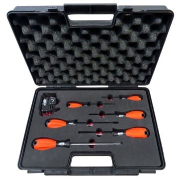Brio Tornavida Düz Yıldız -Torx Allen Seti 13 Parça Çantada (Tork Alyan Seti)