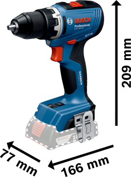 Bosch GSR 18V-65  Akülü Delme Vidalama 2x5.0Ah