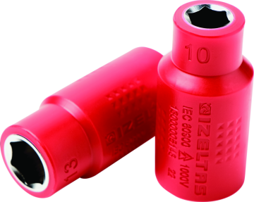 İzeltaş Altı Köşe Lokma Anahtar 1/2 İnç 1000V