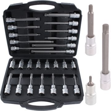 Brio BRIO Lokma Set Torx (Tork) 1/2 32 Parça T20-T70 Kısa - Orta - Uzun